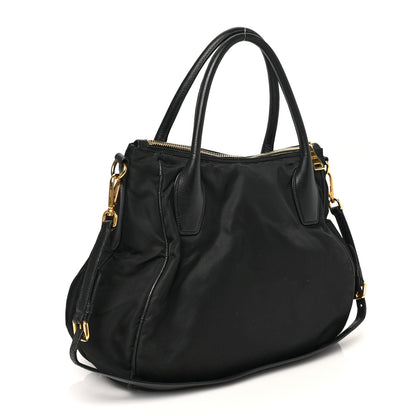 Prada Nylon Hobo Black 2 of 8