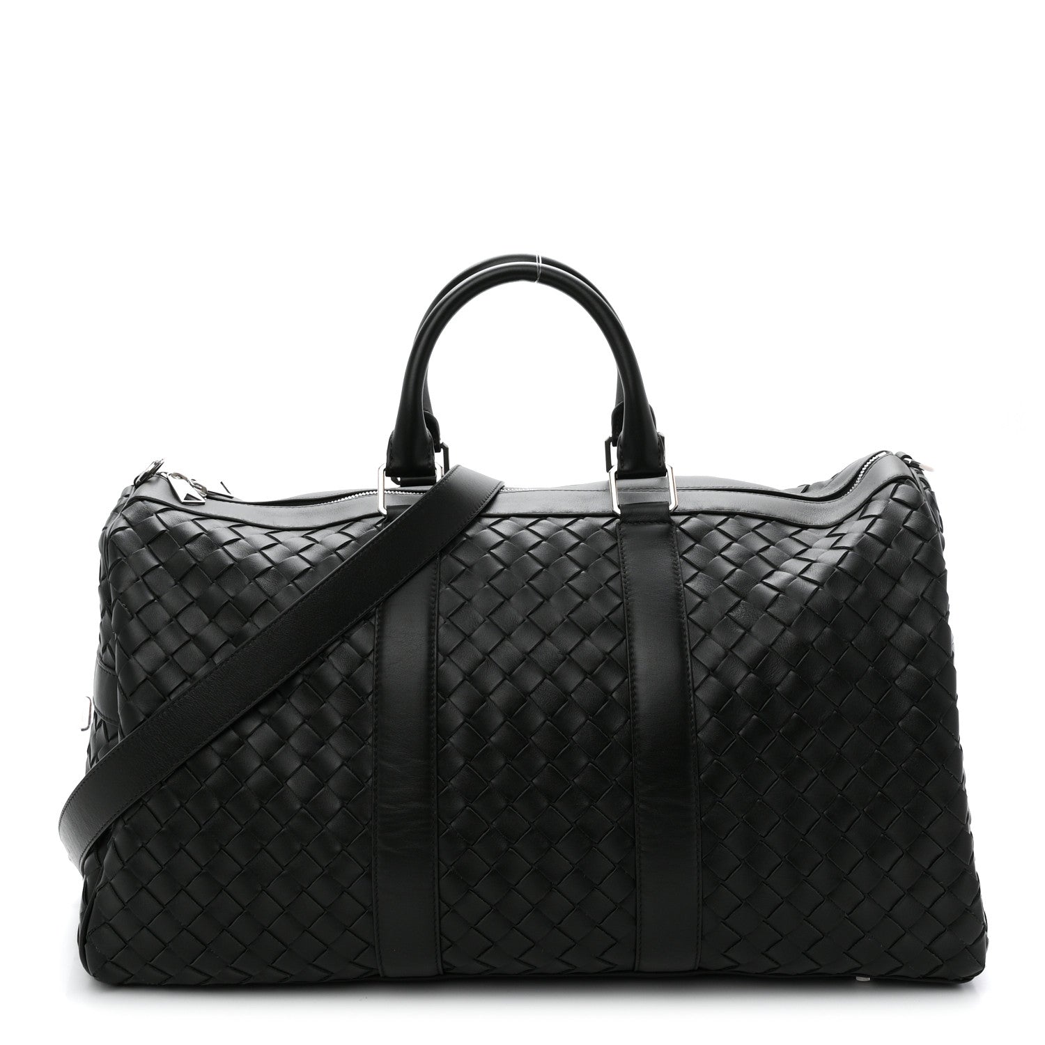 Bottega Veneta Nappa Intrecciato Duffle Bag Dark Green 1 of 9