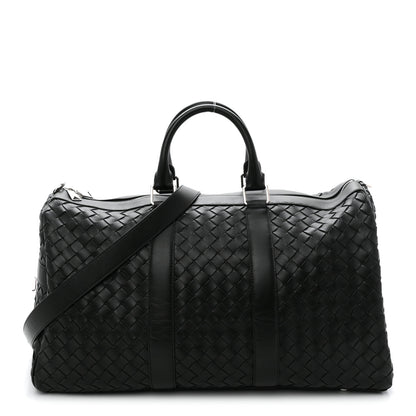 Bottega Veneta Nappa Intrecciato Duffle Bag Dark Green 1 of 9