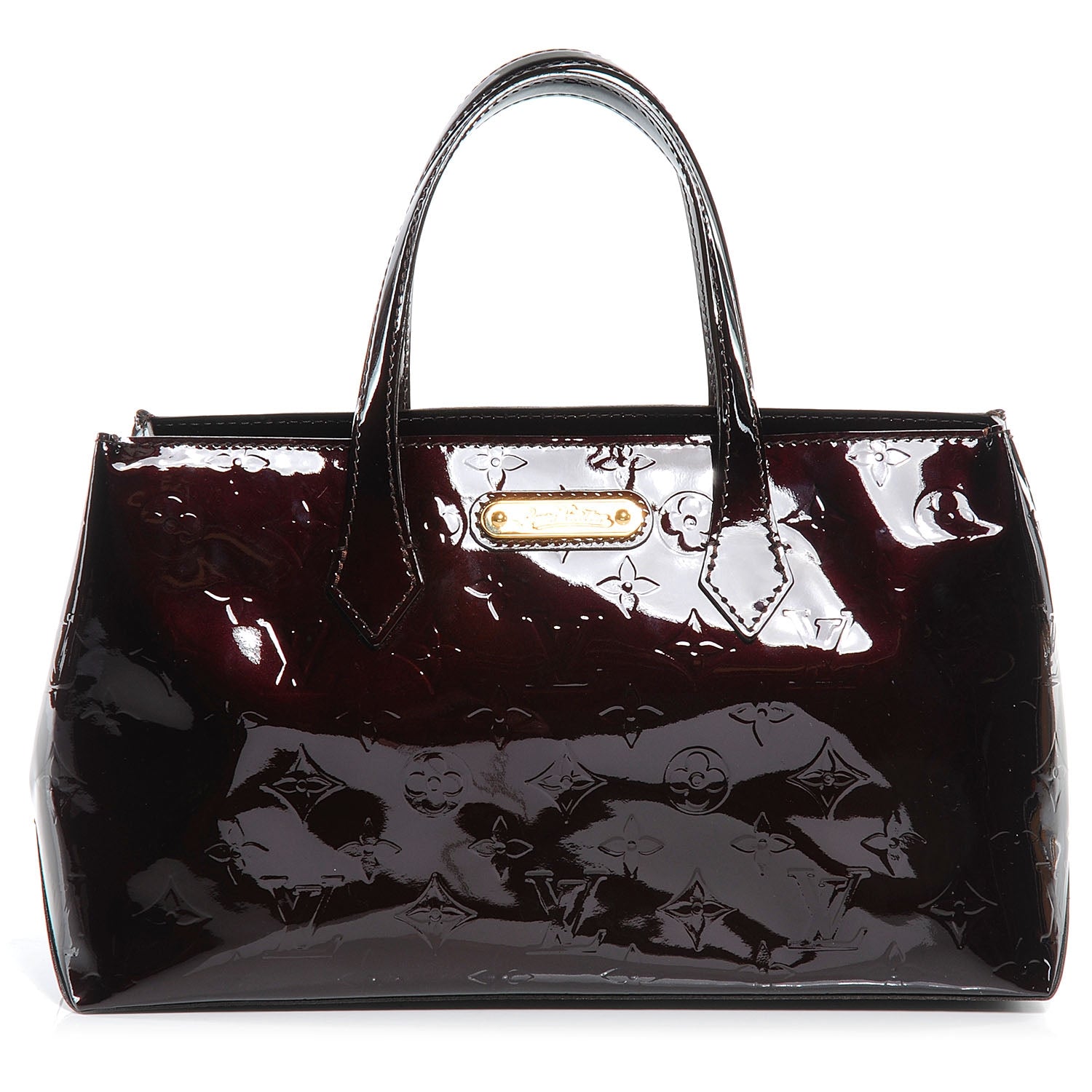 Louis Vuitton Vernis Wilshire PM Amarante 1 of 7