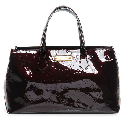 Louis Vuitton Vernis Wilshire PM Amarante 1 of 7