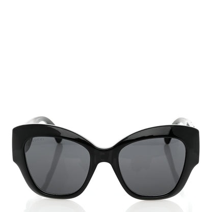 Gucci Acetate GG Butterfly Sunglasses GG0808S Black 2 of 8