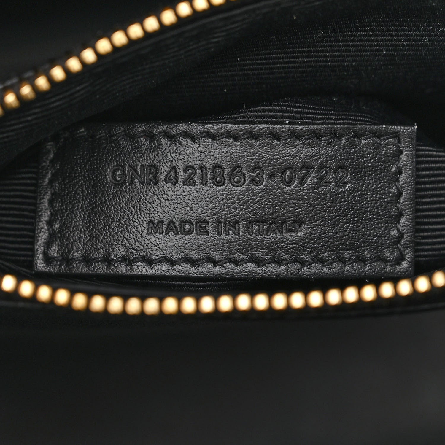 Saint Laurent Calfskin Crocodile Embossed Baby Sac De Jour Black 7 of 10