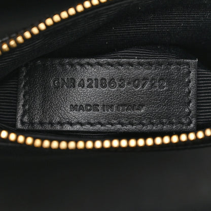 Saint Laurent Calfskin Crocodile Embossed Baby Sac De Jour Black 7 of 10