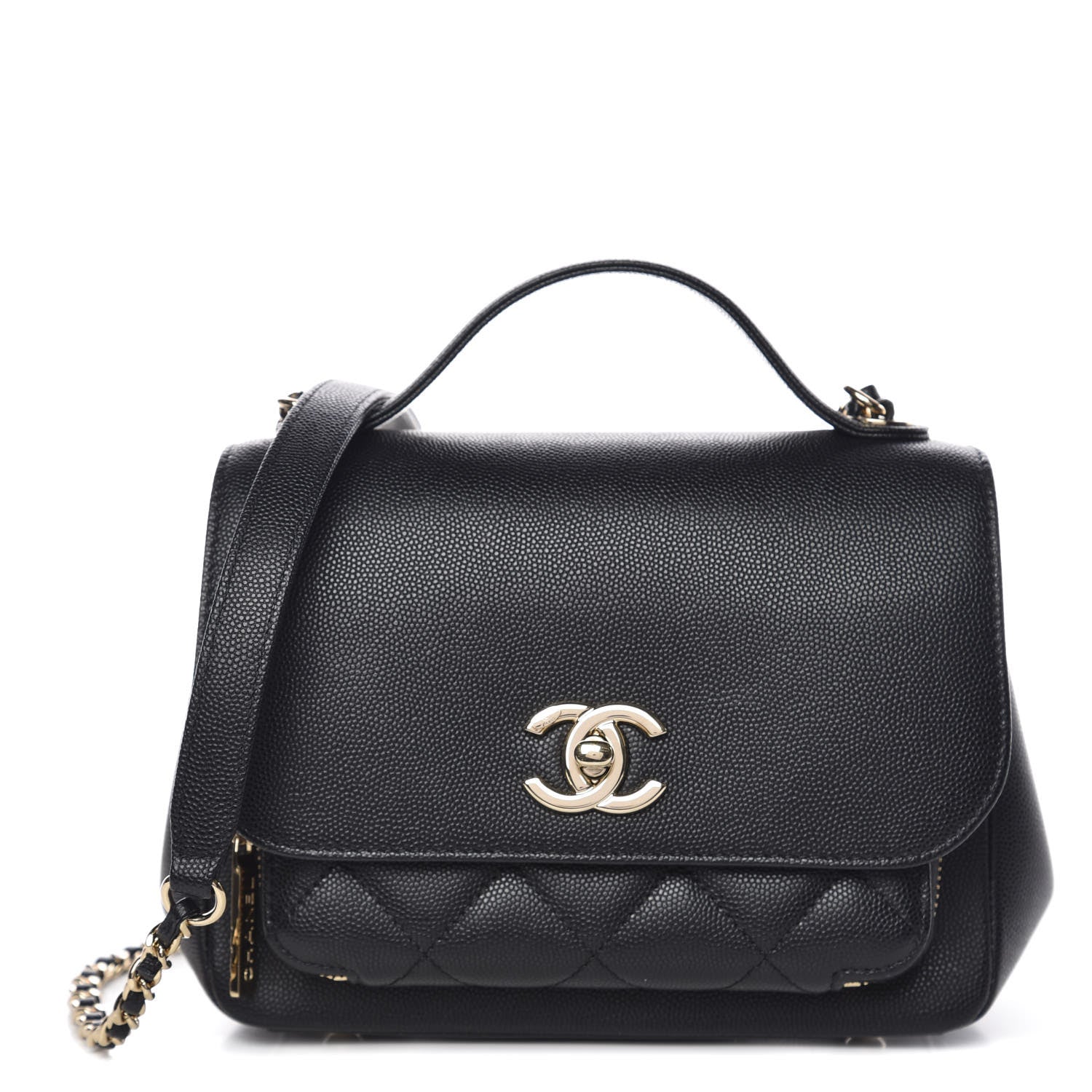 Chanel Caviar Quilted Small Business Affinity Flap Black 1 of 8