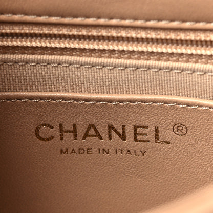 Chanel Lambskin Quilted Small CC Funky Town Flap Beige 6 of 9
