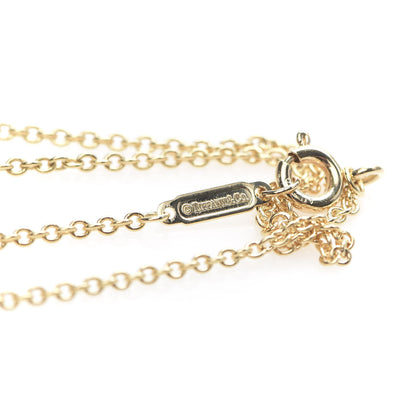 Tiffany 18K Yellow Gold T Double Chain Bracelet 4 of 5