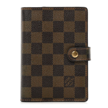 Louis Vuitton Damier Ebene Small Ring Agenda Cover 1 of 8