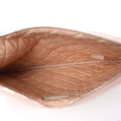 Chanel Canvas Medium Deauville Cosmetic Pouch Pink 5 of 10