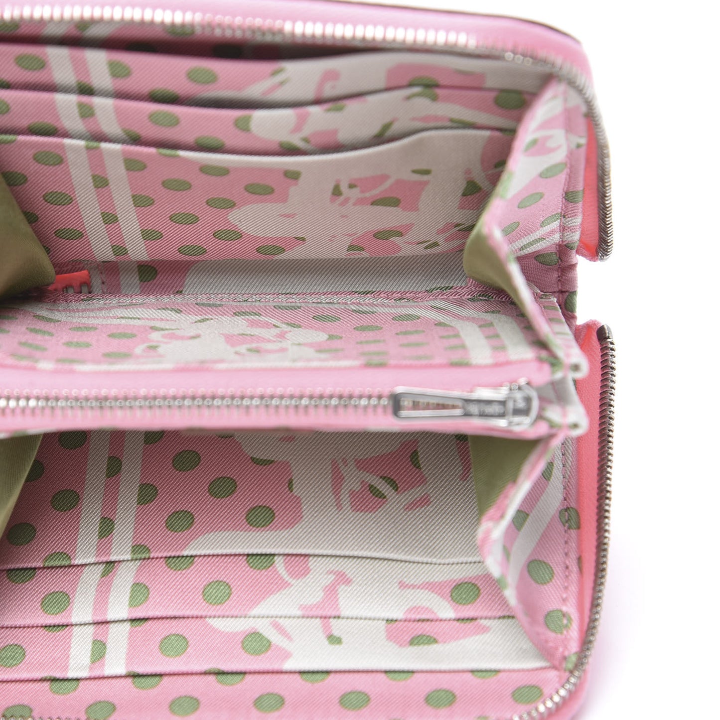 Epsom Silk'in Compact Wallet Rose Confetti