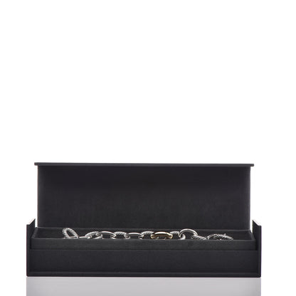 David Yurman Sterling Silver 18K Yellow Gold 19mm Extra Large Oval Link Bracelet 6 of 6