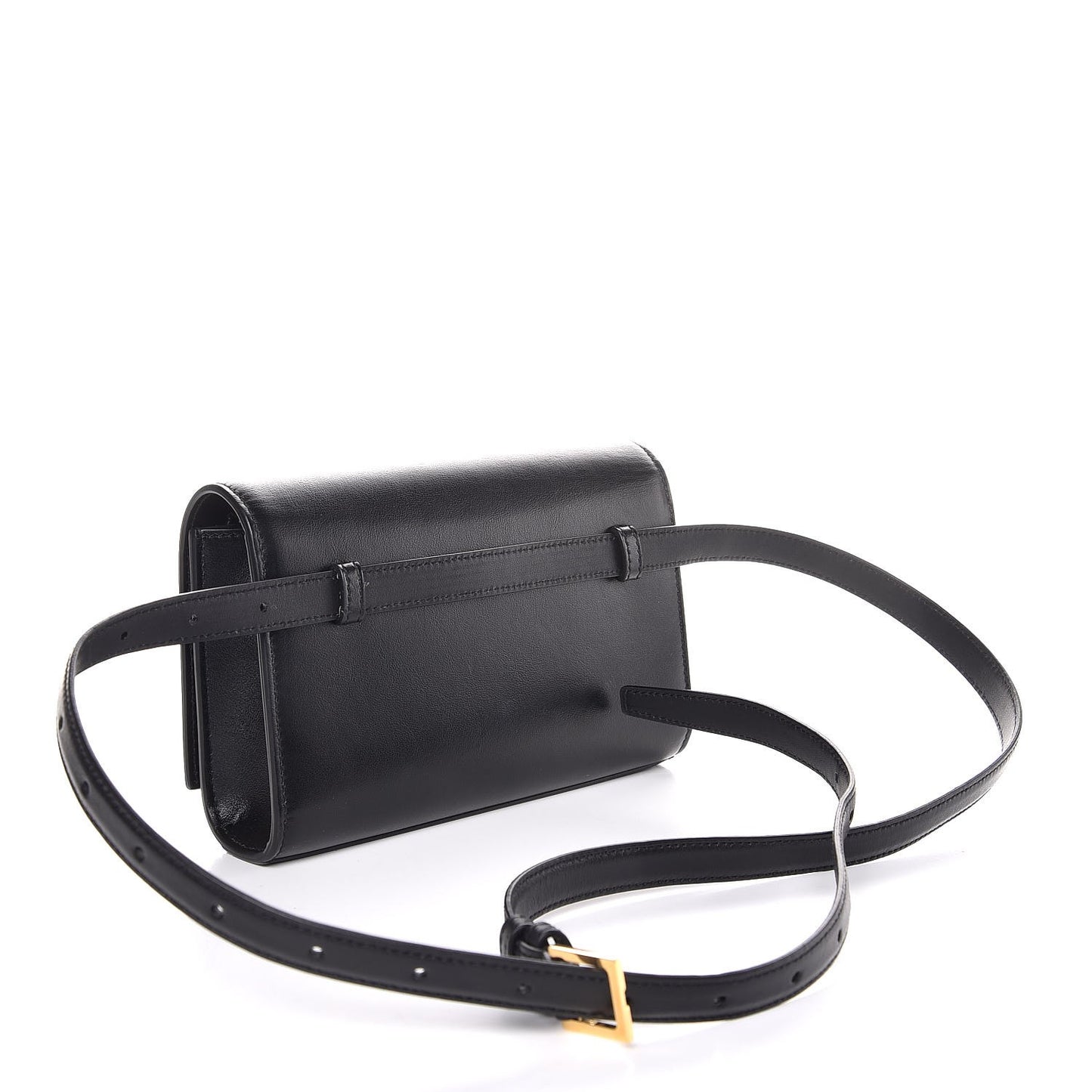 Smooth Calfskin Monogram Kate Belt Bag Black