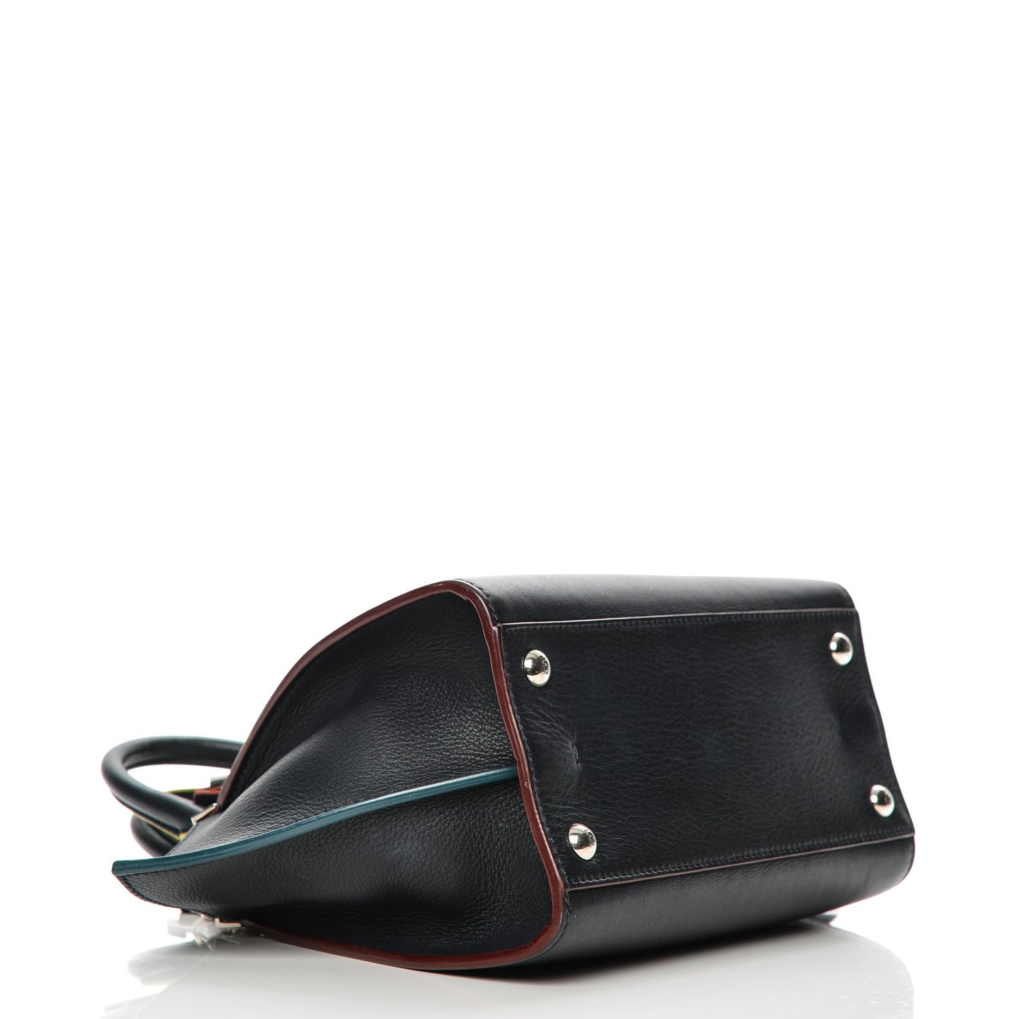 Vitello Dolce Mini 3jours Tote Blue Notte