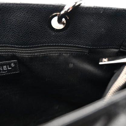 Chanel Caviar Quilted Grand Shopping Tote GST Black 10 of 10