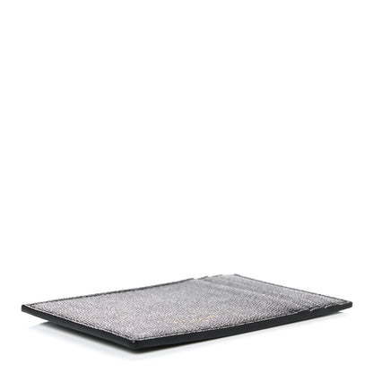 Saint Laurent Grain de Poudre 5 Fragments Card Holder Black 4 of 6