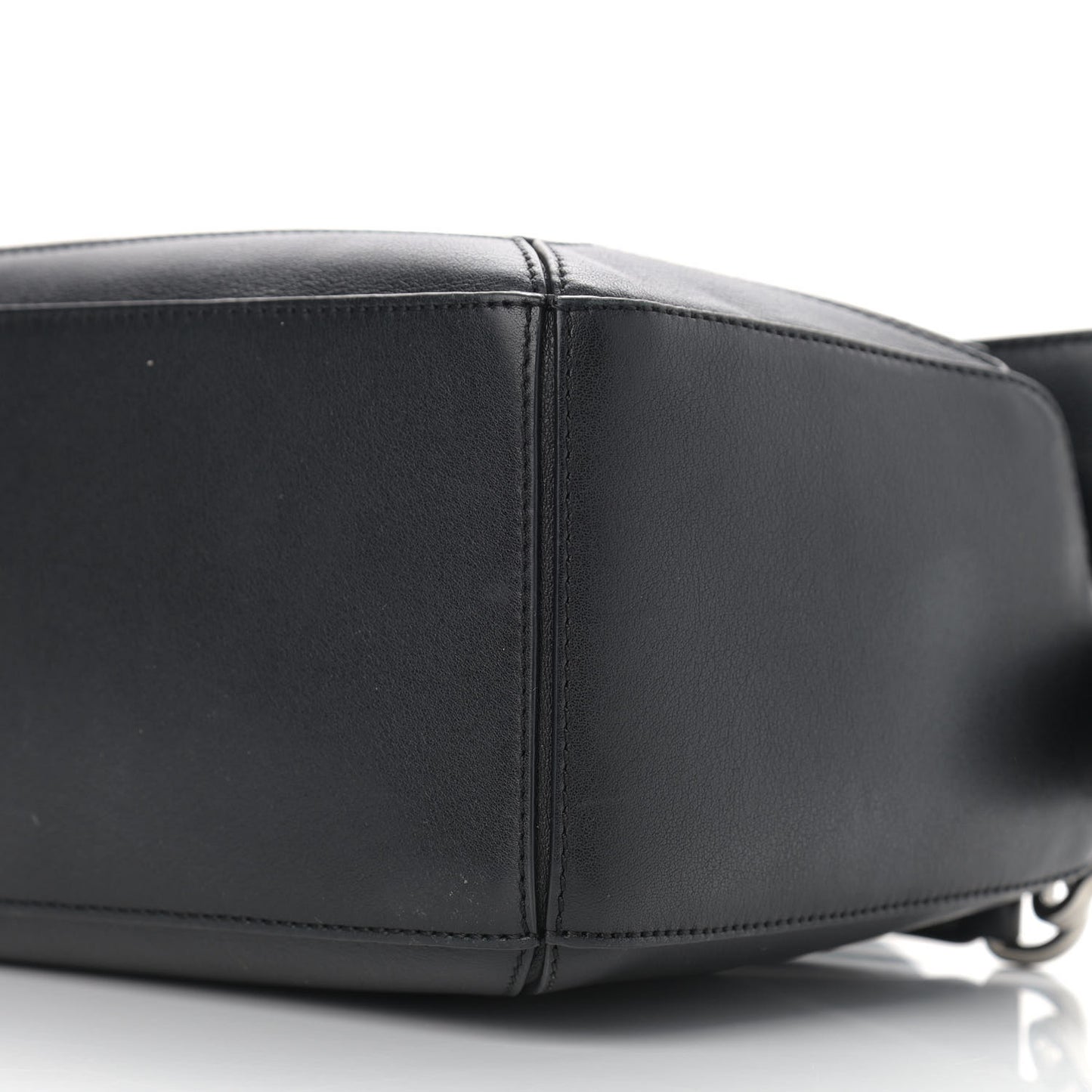 Calfskin Small Puzzle Bag Black