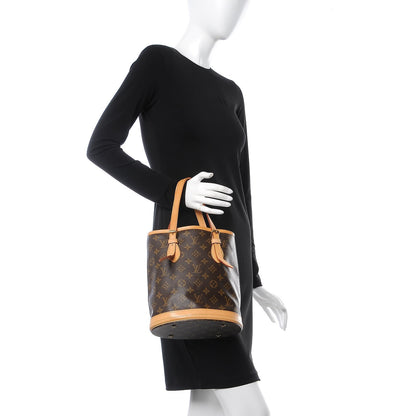 Louis Vuitton Monogram Petit Bucket 23 2 of 8