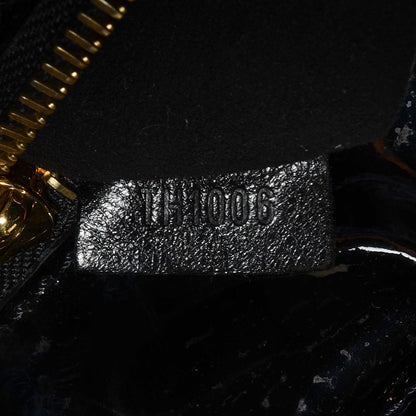 Louis Vuitton Monogram Leopard Pleated Steamer Bag 7 of 7