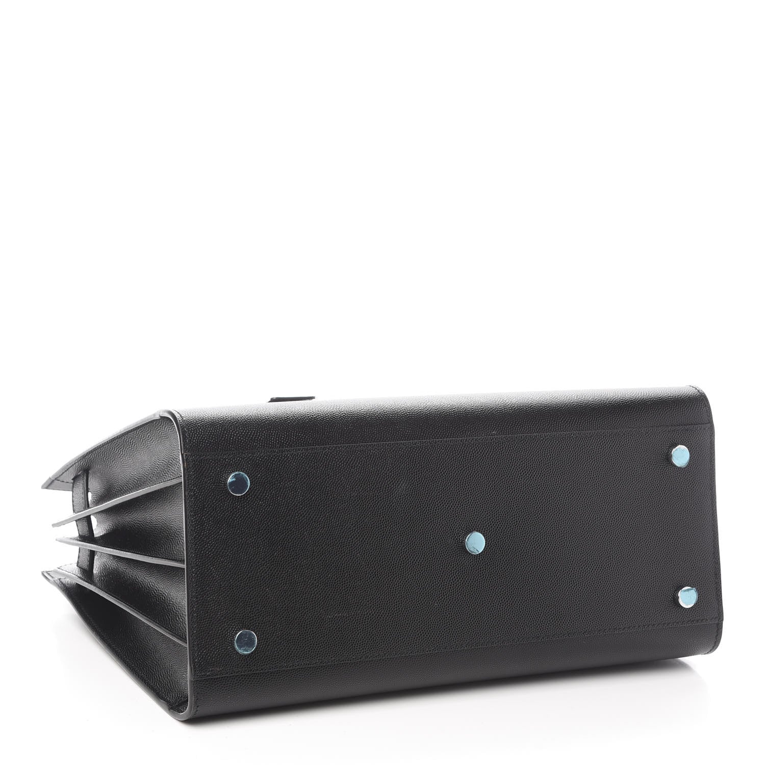 Saint Laurent Grained Calfskin Small Sac De Jour Black 4 of 10