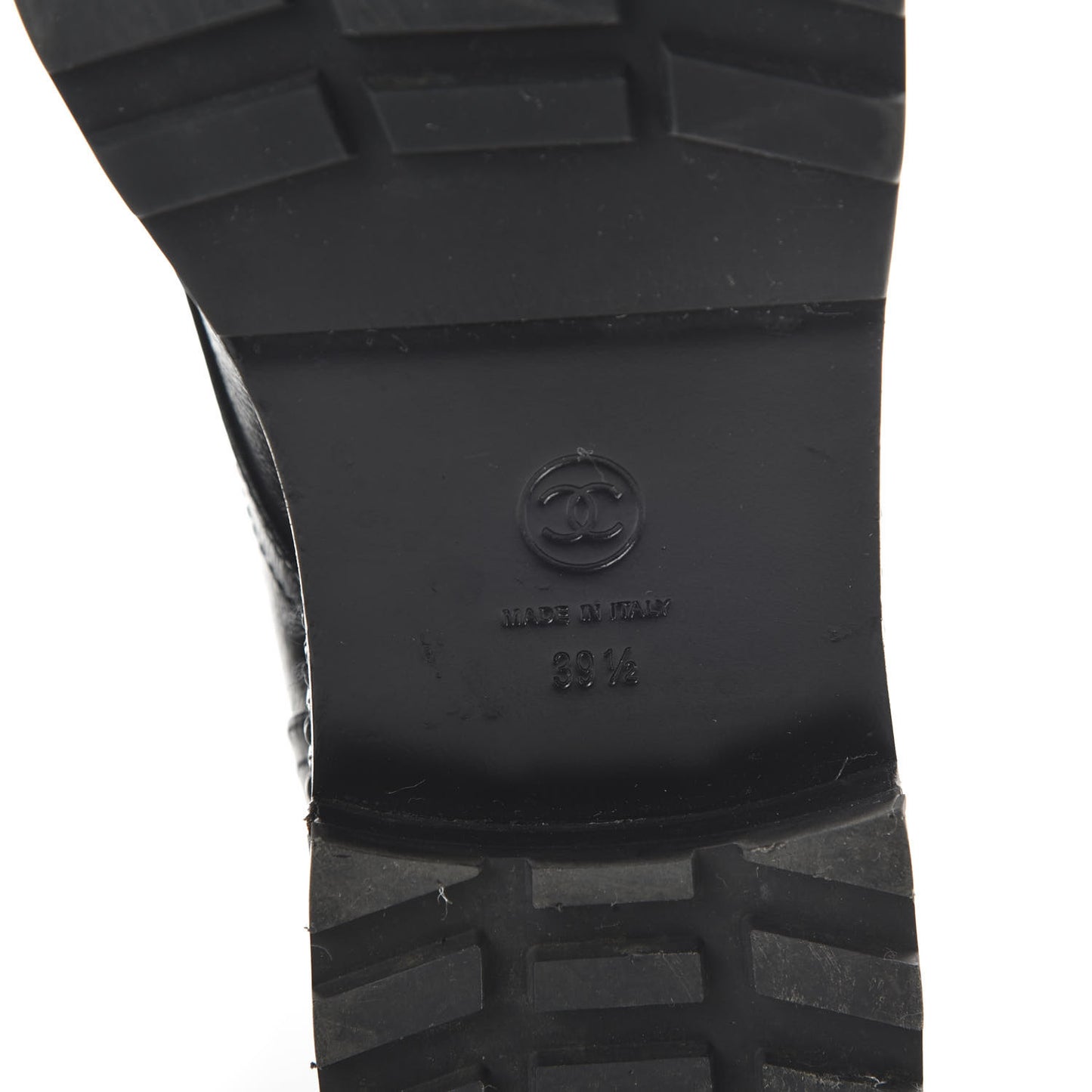 Crackled Calfskin Velvet Pearl Combat Short Boots 39.5 Black