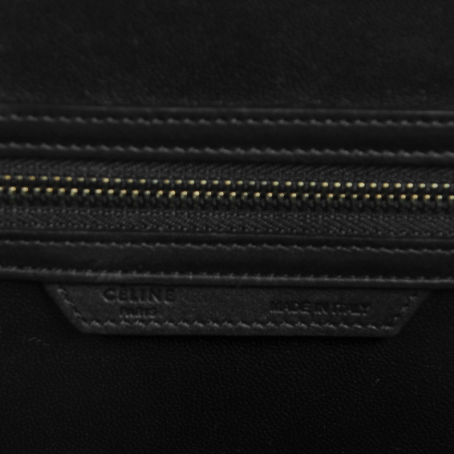 Smooth Calfskin Mini Luggage Black