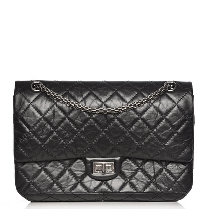 Chanel Aged Calfskin Quilted 2.55 Reissue 226 Flap Black 1 of 10
