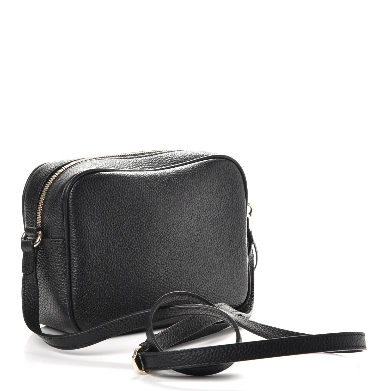 Gucci Pebbled Calfskin Small Soho Disco Bag Black 3 of 7