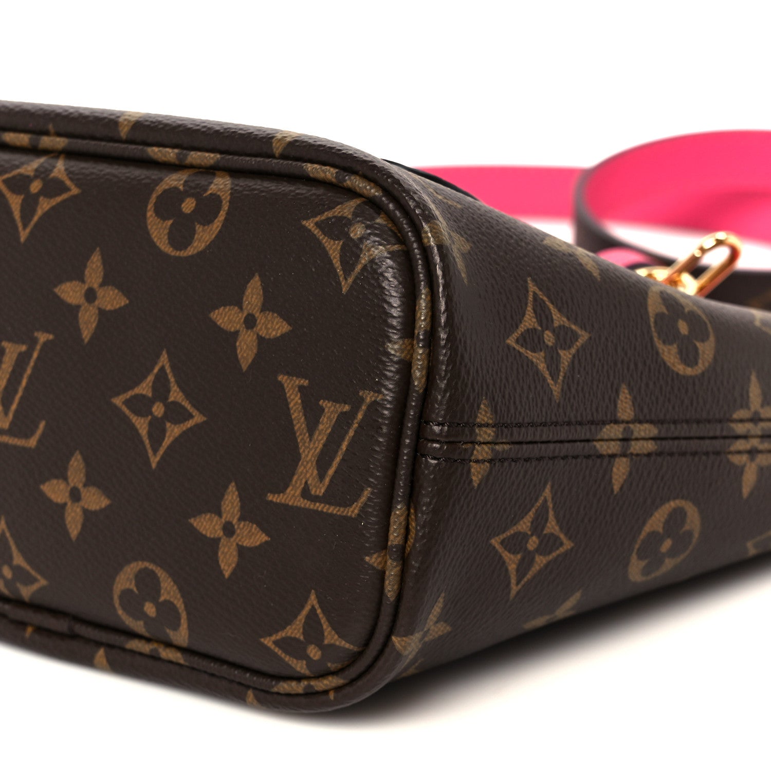 Louis Vuitton Monogram Neverfull Inside Out Bandouliere BB Rose Pondichery 10 of 10