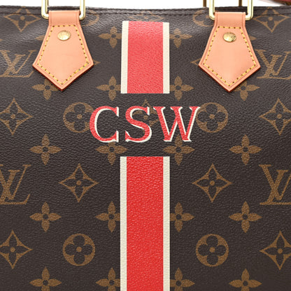 Louis Vuitton Monogram My LV Heritage Speedy 25 Fuchsia White 8 of 10
