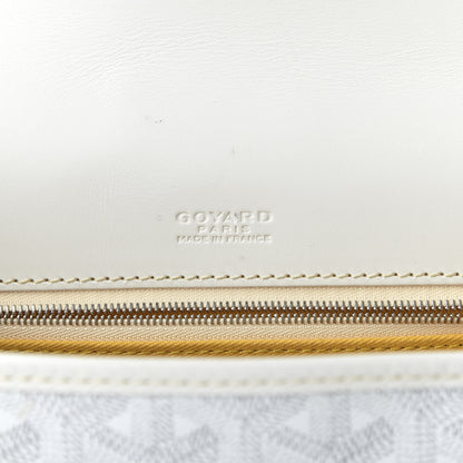 Goyard Goyardine Belvedere PM Messenger Bag White 8 of 9