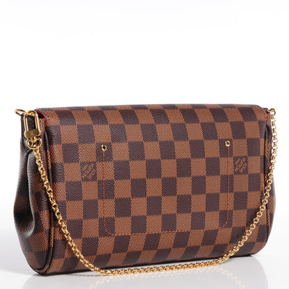 Louis Vuitton Damier Ebene Favorite MM 3 of 9