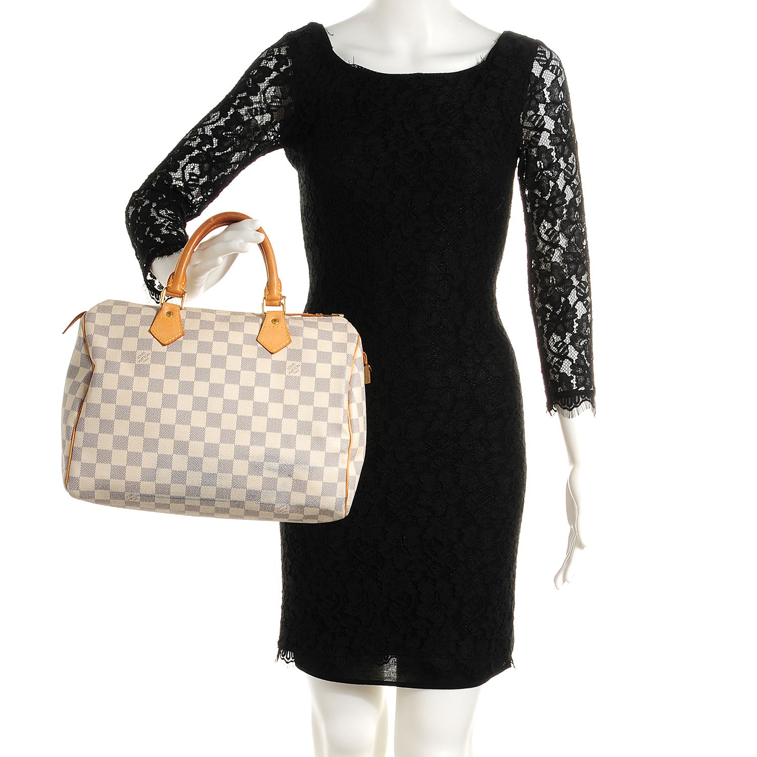 Louis Vuitton Damier Azur Speedy 25 2 of 7