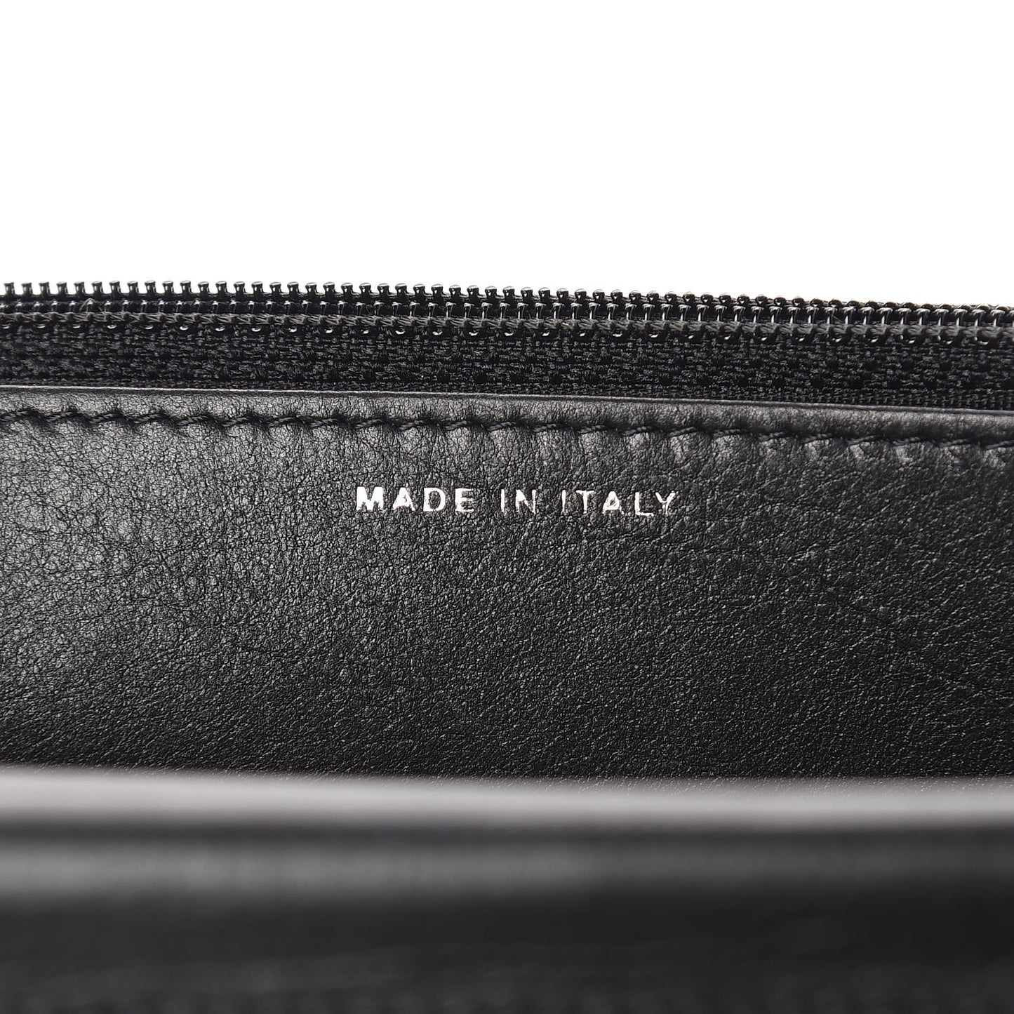Calfskin Quilted Boy Wallet On Chain WOC So Black