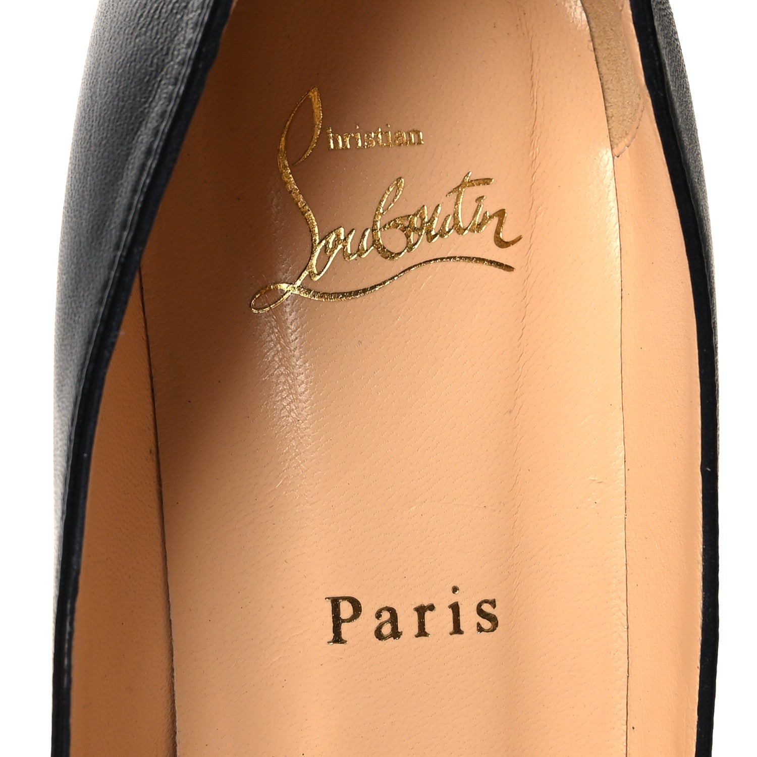 Christian Louboutin Shiny Nappa Kate 100 Pumps 41 Black 7 of 7