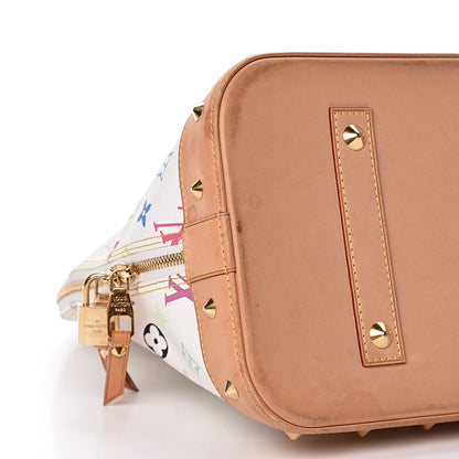 Louis Vuitton Monogram Multicolor Alma GM White 10 of 15