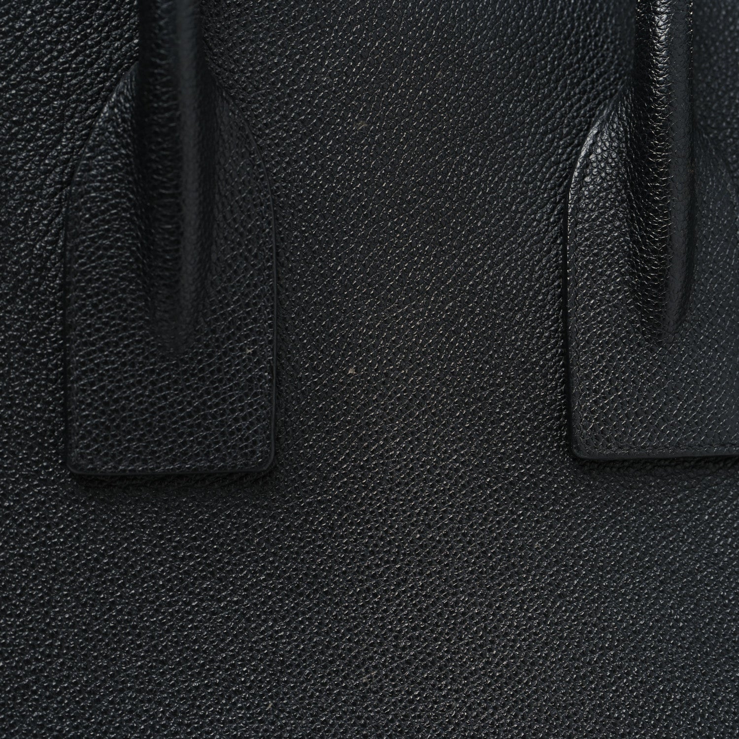 Saint Laurent Grained Calfskin Small Sac De Jour Black 11 of 12