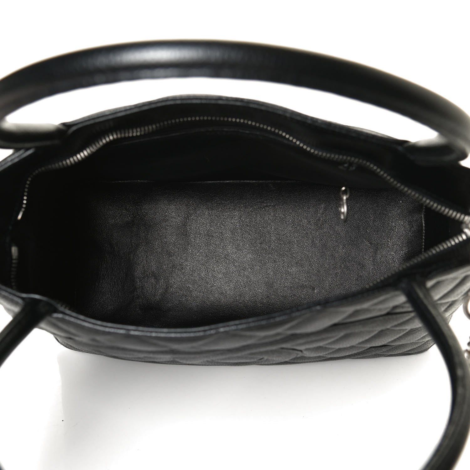 Chanel Caviar Quilted Medallion Tote Black 8 of 11