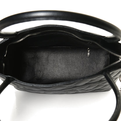 Chanel Caviar Quilted Medallion Tote Black 8 of 11