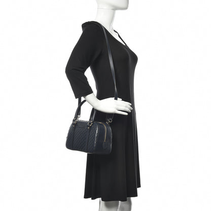 Gucci Soft Microguccissima Small Crossbody Bag Blue 2 of 9