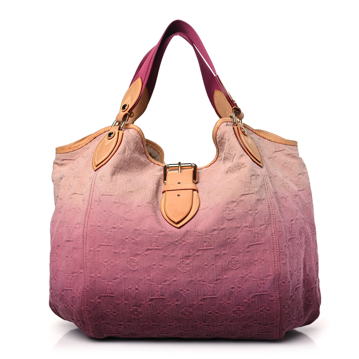 Louis Vuitton Denim Quilted Monogram Sunbeam Rouge Fauviste 1 of 9