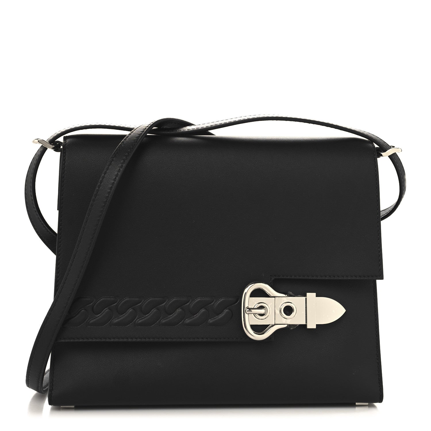 Hermes Swift Boucle Sellier Black 1 of 11