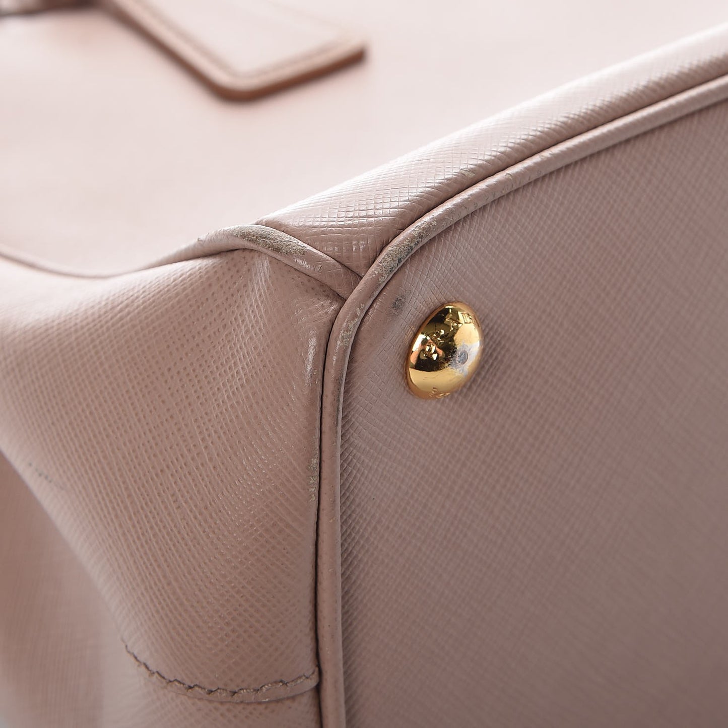 Saffiano Small Galleria Double Zip Tote Cammeo