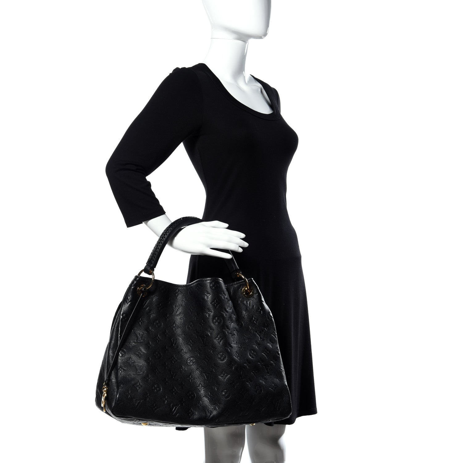 Louis Vuitton Empreinte Artsy MM Black 2 of 8