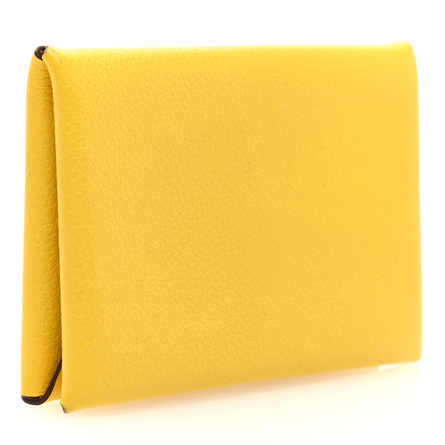 Evercolor Calvi Card Case Jaune De Naples