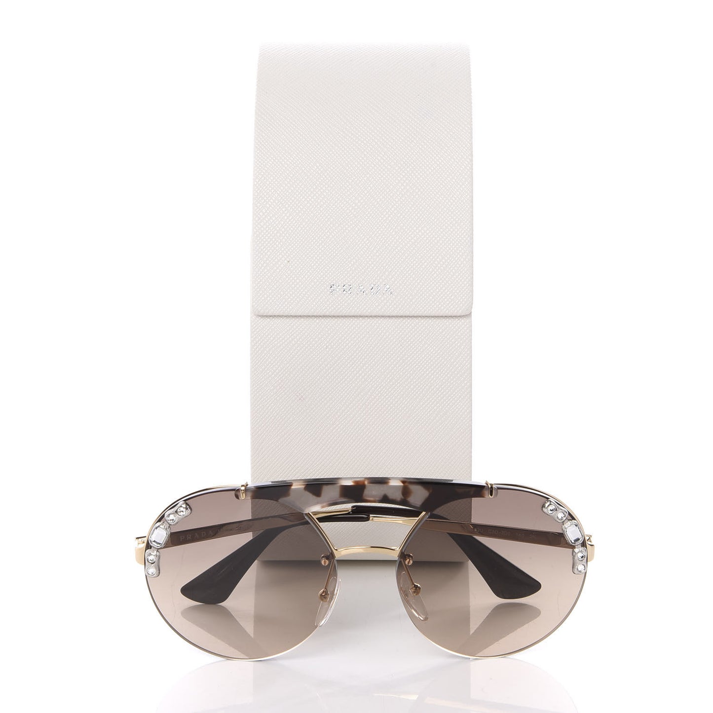 Crystal Ornate Sunglasses SPR52U Havana