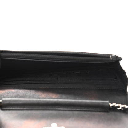 Chanel Caviar Sevruga Wallet On Chain WOC Black 5 of 13