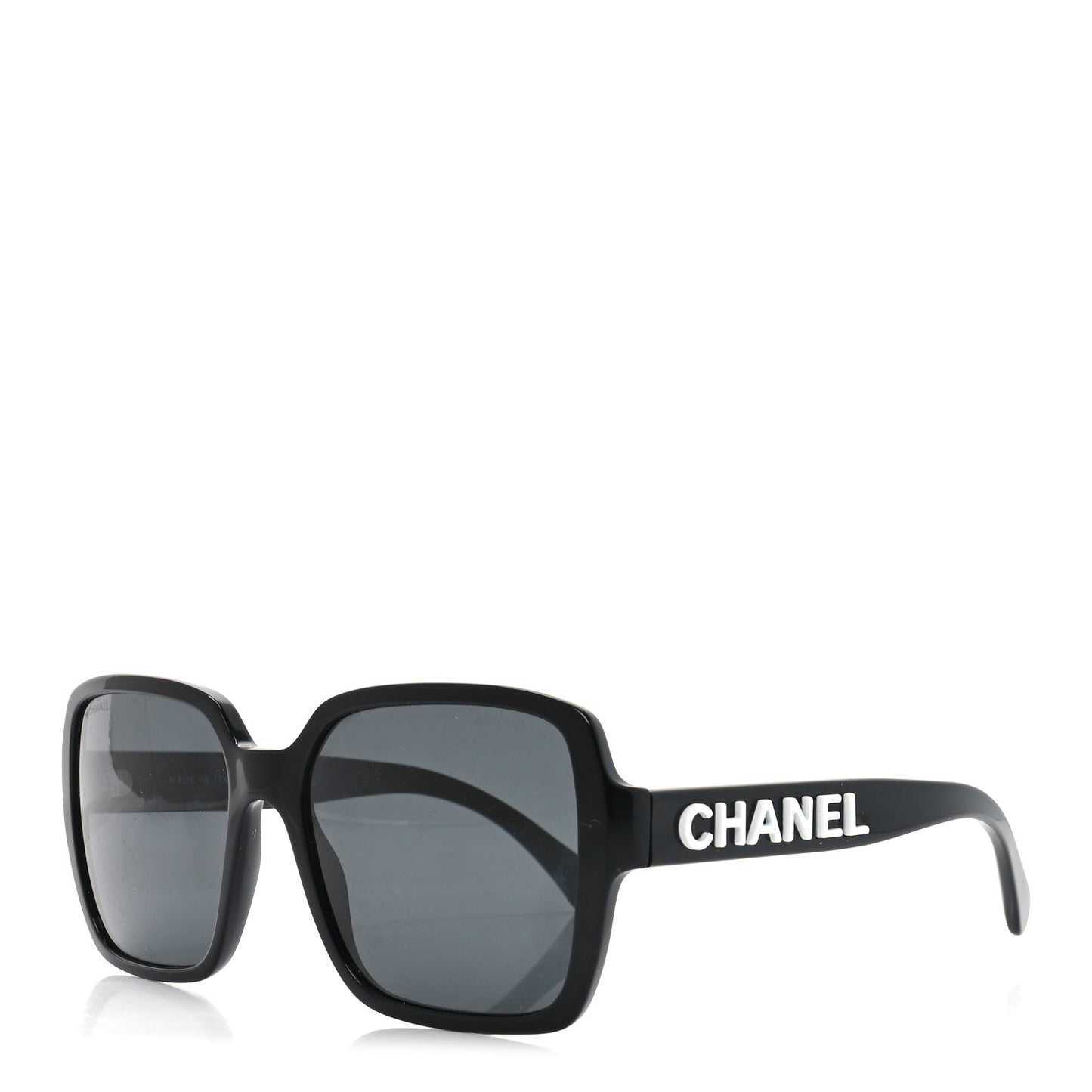 Acetate Square Sunglasses 5408 Black