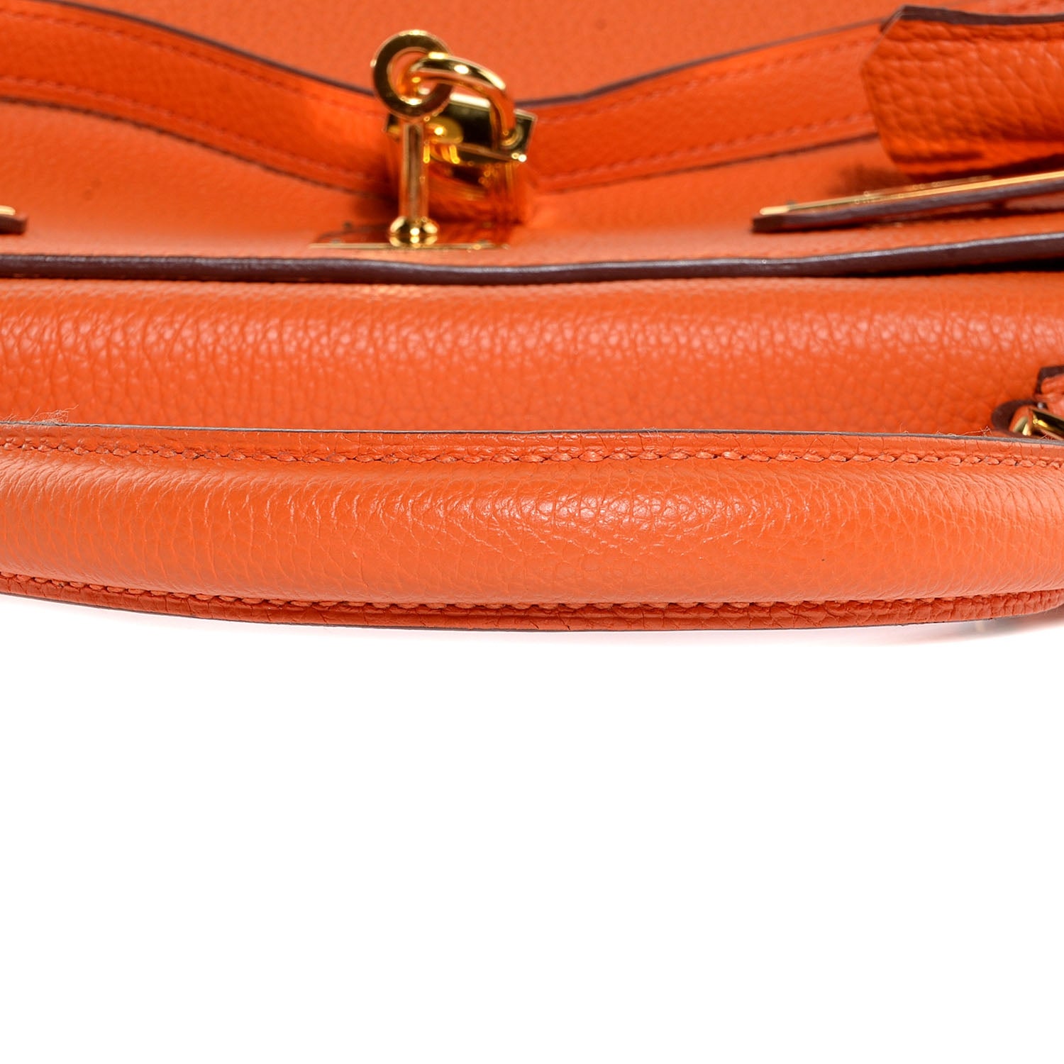 Hermes Togo Kelly Retourne 35 Orange 22 of 22