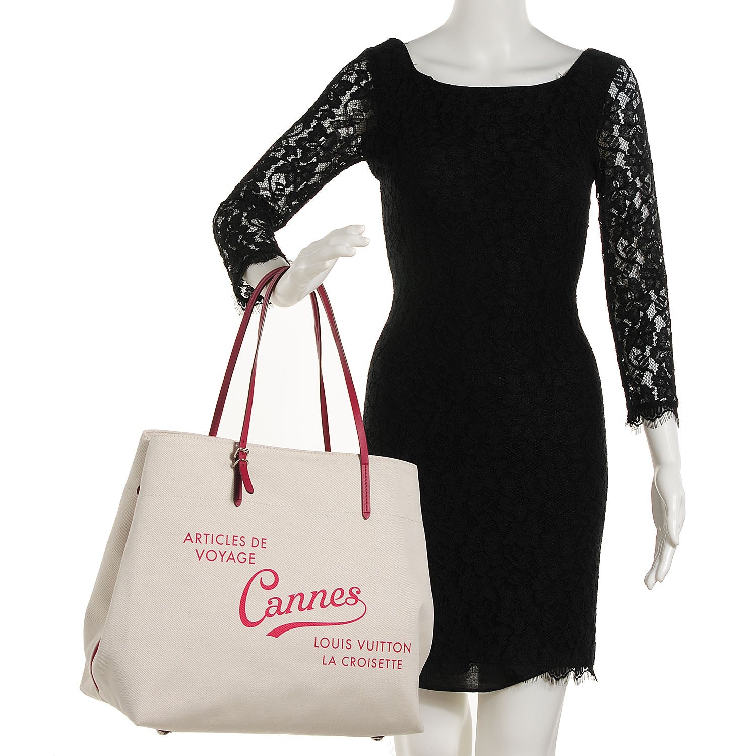 Louis Vuitton Articles de Voyage Cannes Cabas GM Fuchsia 2 of 7