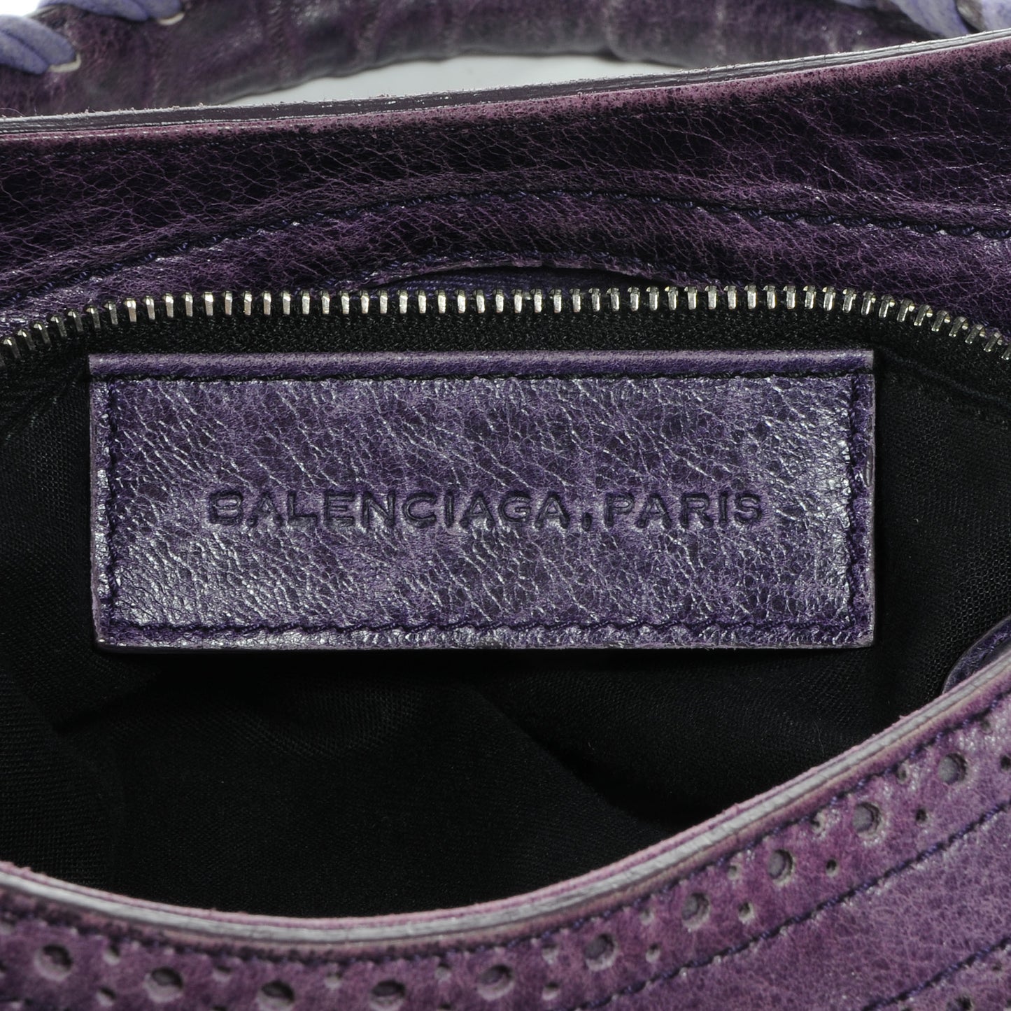Agneau Giant Brogues Hardware City Raisin